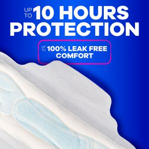 Always Maxi Size 3 Extra Long Super Pads with Wings, Unscented