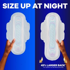 Always Ultra Thin Slender Pads With Wings, Unscented