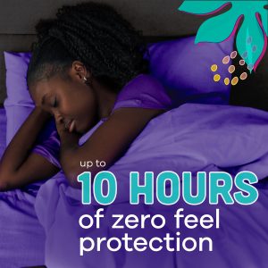 Always Radiant Teen Pads, Overnight, Unscented